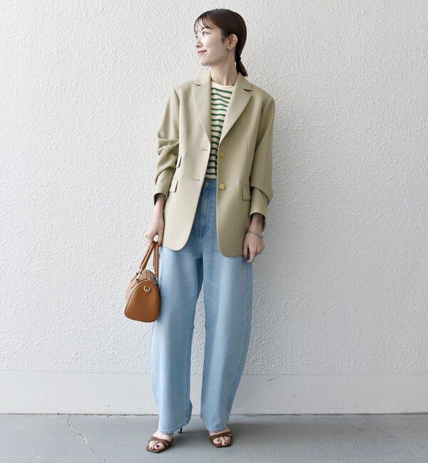SHIPS any「〈洗濯機可能〉コクーンペインター デニムパンツ［SHIPS any DENIM］」|デニム|