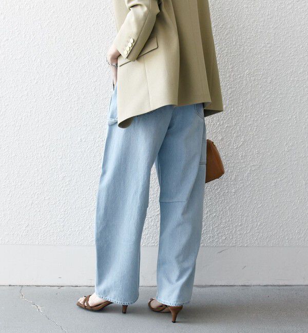 SHIPS any「〈洗濯機可能〉コクーンペインター デニムパンツ［SHIPS any DENIM］」|デニム|