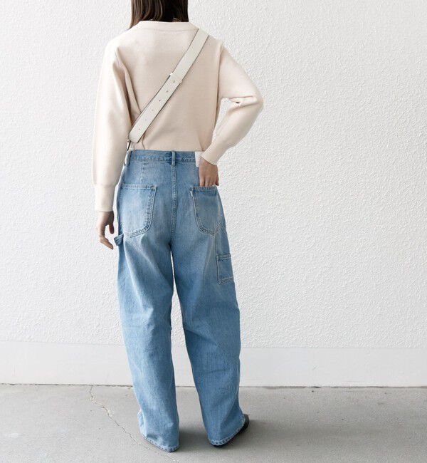 SHIPS any「〈洗濯機可能〉コクーンペインター デニムパンツ［SHIPS any DENIM］」|デニム|