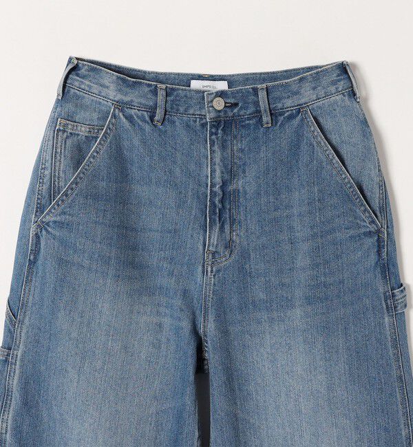 SHIPS any「〈洗濯機可能〉コクーンペインター デニムパンツ［SHIPS any DENIM］」|デニム|