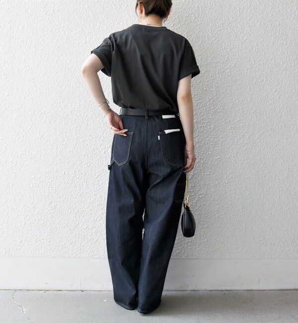 SHIPS any「〈洗濯機可能〉コクーンペインター デニムパンツ［SHIPS any DENIM］」|デニム|