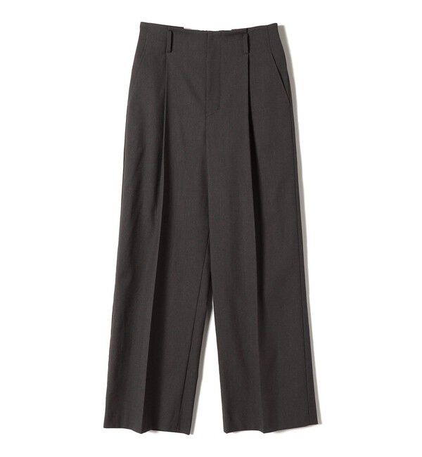 SHIPS for women「〈手洗い可能 〉ドライオックス フロント タック ストレート パンツ 25SS」|その他|