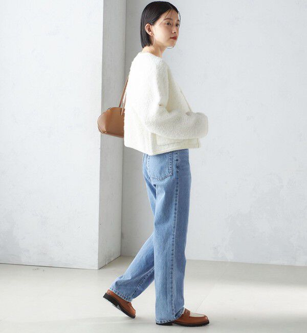 SHIPS for women「〈手洗い可能〉メタル釦 パイル ジャケット」|その他|