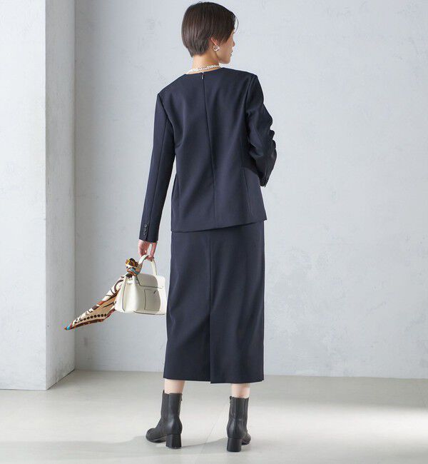 SHIPS for women「ストレッチ ツイル プルオーバー ジャケット(セットアップ対応)」|その他|