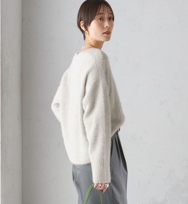 SHIPS for women「〈手洗い可能〉FOX クルーネック プルオーバー」|ニット・セーター|