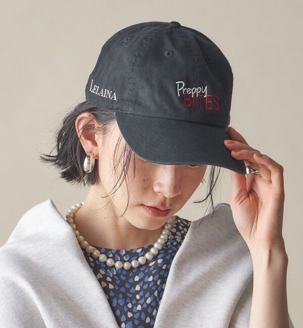 SHIPS for women「SHIPS NINE CASE:エンブロイダリー キャップ」|キャップ・キャスケット|