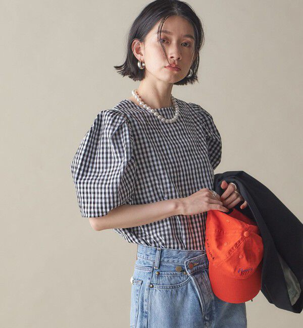 SHIPS for women「SHIPS NINE CASE:エンブロイダリー キャップ」|キャップ・キャスケット|