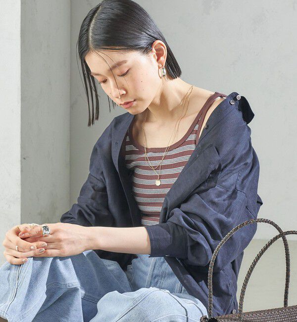 SHIPS for women「【SHIPS別注】〈洗濯機可能〉miller:タンクトップ」|タンクトップ|
