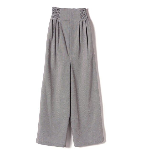 SHIPS for women「【SHIPS別注】APUPIL:〈洗濯機可能〉ギンガム チェック ベアトップ オールインワン」|オールインワン|