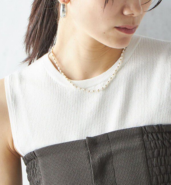 SHIPS for women「【SHIPS別注】APUPIL:〈洗濯機可能〉ギンガム チェック ベアトップ オールインワン」|オールインワン|