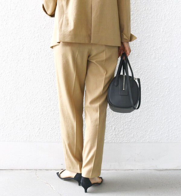 SHIPS for women「〈手洗い可能〉FUNCTIONAL テーパード パンツ（セットアップ対応）」|その他|