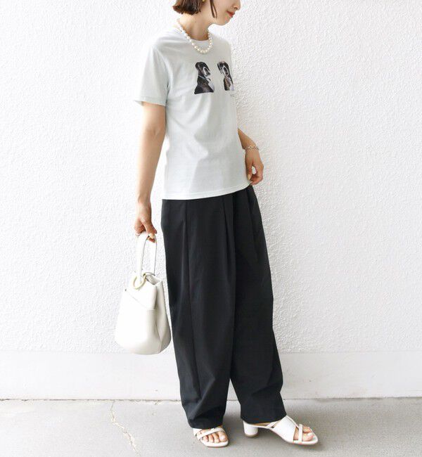 SHIPS for women「【SHIPS別注】ACASAM: フォト TEE」|Tシャツ・カットソー|