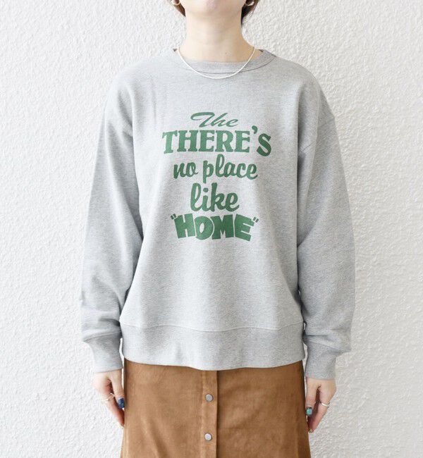 SHIPS any「【SHIPS any別注】THE KNiTS:〈洗濯機可能〉ロゴ プリント スウェット」|Tシャツ・カットソー|