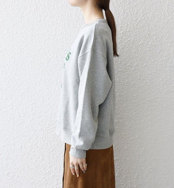 SHIPS any「【SHIPS any別注】THE KNiTS:〈洗濯機可能〉ロゴ プリント スウェット」|Tシャツ・カットソー|