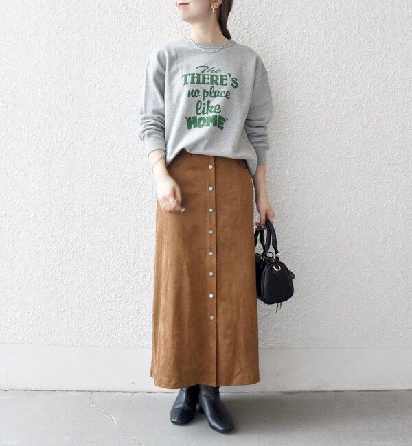 SHIPS any「【SHIPS any別注】THE KNiTS:〈洗濯機可能〉ロゴ プリント スウェット」|Tシャツ・カットソー|
