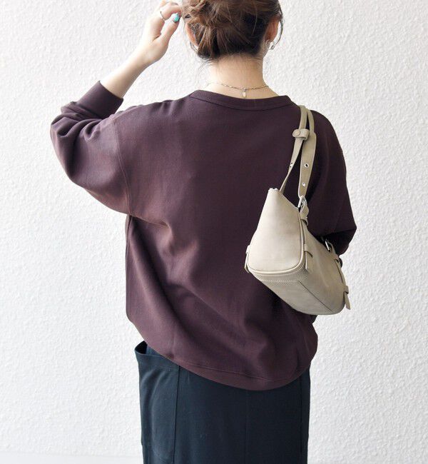 SHIPS any「【SHIPS any別注】THE KNiTS:〈洗濯機可能〉ロゴ プリント スウェット」|Tシャツ・カットソー|