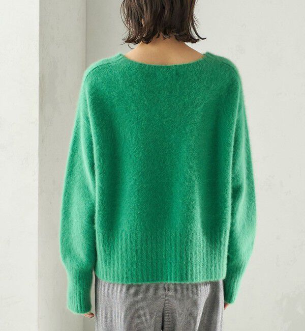 SHIPS for women「〈手洗い可能〉フォックス クルーネック ニット プルオーバー」|ニット・セーター|