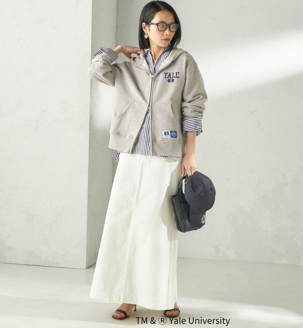 SHIPS for women「RUSSELL ATHLETIC:〈洗濯機可能〉YALE HOODIE」|パーカー|