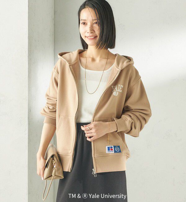 SHIPS for women「RUSSELL ATHLETIC:〈洗濯機可能〉YALE HOODIE」|パーカー|