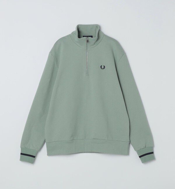 SHIPS「【SHIPS別注】FRED PERRY: ハーフジップ スウェット」|スウェット・ジャージ|
