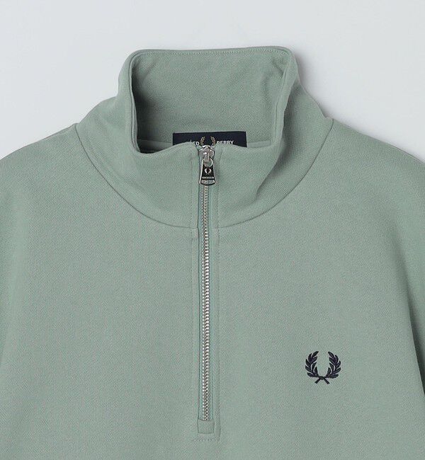 SHIPS「【SHIPS別注】FRED PERRY: ハーフジップ スウェット」|スウェット・ジャージ|