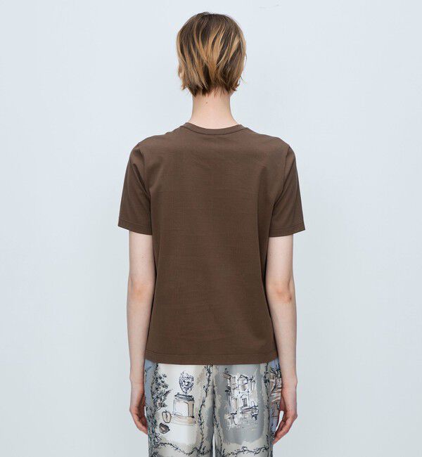 TOMORROWLAND collection「スーピマコットンジャージー クルーネックプルオーバー」|Tシャツ・カットソー|