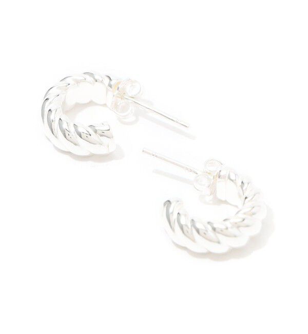 TOMORROWLAND GOODS「Nina&Jules Small Twisted フープピアス」|ピアス|