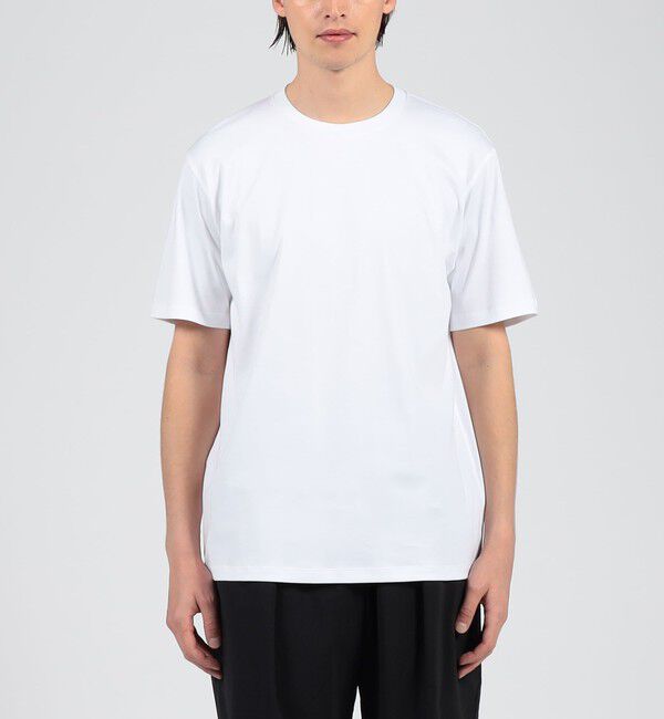 TOMORROWLAND MENS「40ゲージコットンジャージー クルーネックプルオーバー」|Tシャツ・カットソー|