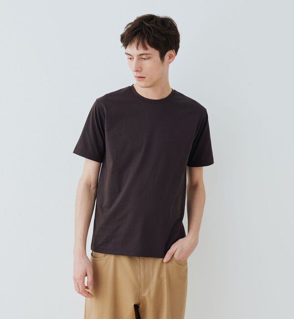 GALERIE VIE「ファインコットン ハーフスリーブTシャツ」|Tシャツ・カットソー|