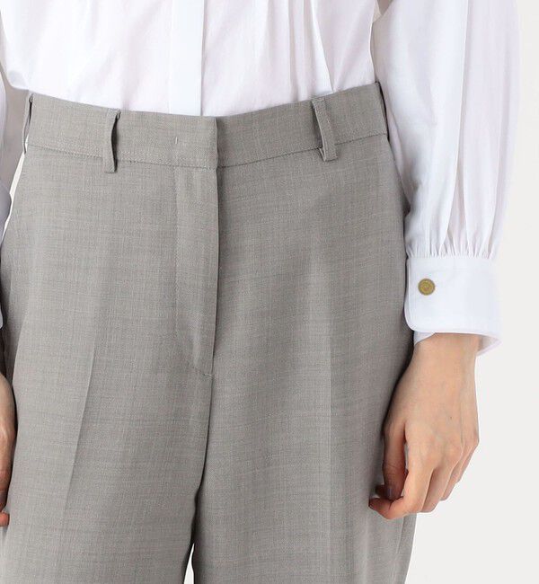 Ballsey「ライトカルゼ センタープレスストレートパンツ」|その他|