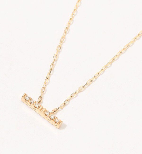 TOMORROWLAND GOODS「Hirotaka Trapeze Diamond ネックレス」|ネックレス|