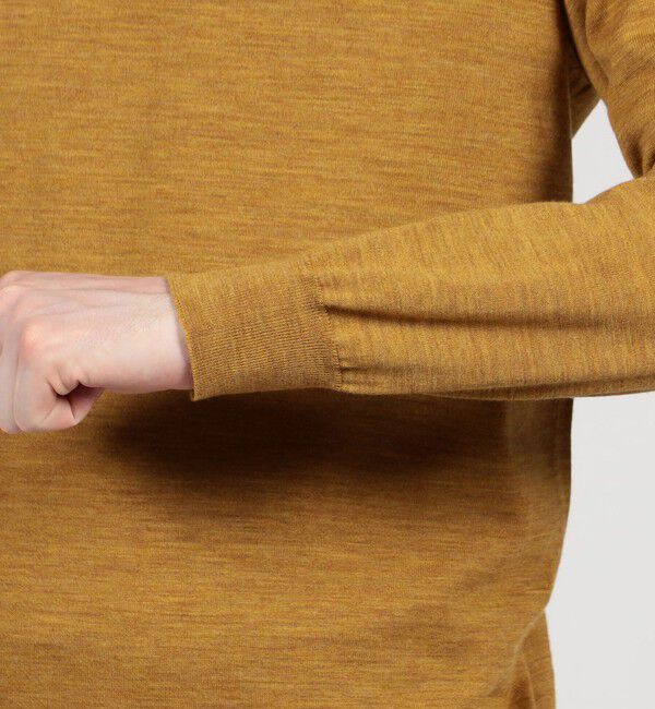 TOMORROWLAND MENS「TOMORROWLAND tricot スーパーファインメリノウール モックネックプルオーバー S-WOOL」|ニット・セーター|