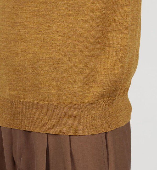 TOMORROWLAND MENS「TOMORROWLAND tricot スーパーファインメリノウール モックネックプルオーバー S-WOOL」|ニット・セーター|