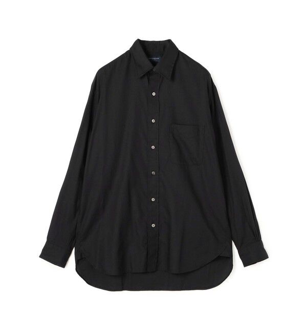 TOMORROWLAND MENS「コットンフランネルビエラ ロングスリーブシャツ ALBINI」|シャツ・ブラウス|19 ブラック