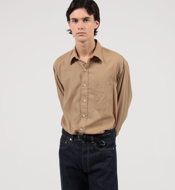 TOMORROWLAND MENS「コットンフランネルビエラ ロングスリーブシャツ ALBINI」|シャツ・ブラウス|