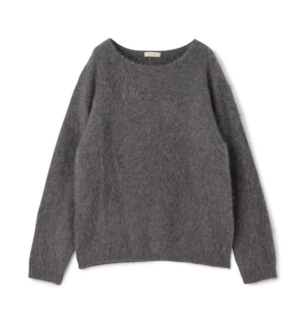 DES PRES「フォックスカシミヤ クルーネックプルオーバー」|ニット・セーター|15 グレー
