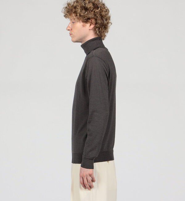 TOMORROWLAND MENS「TOMORROWLAND tricot スーパーファインメリノウール タートルネック S-WOOL」|ニット・セーター|
