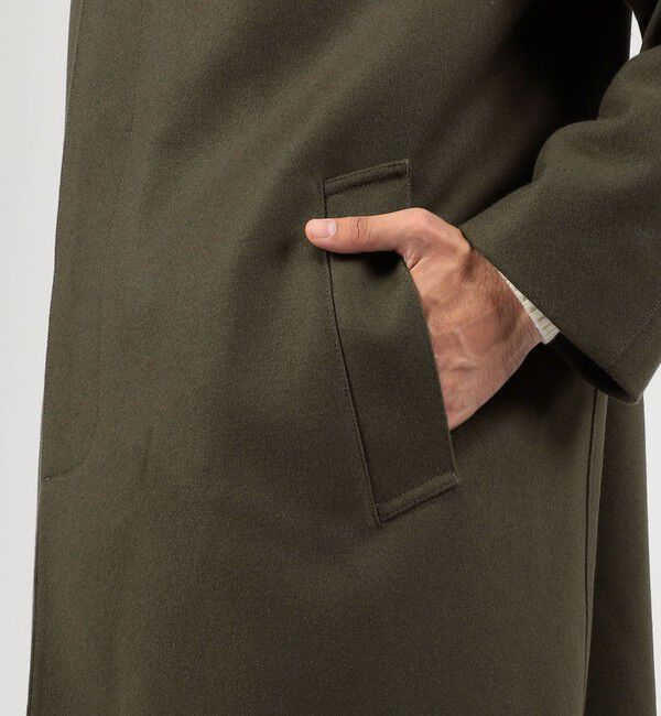 TOMORROWLAND MENS「【別注】MACKINTOSH DUNKELD ウールステンカラーコート」|ステンカラーコート|