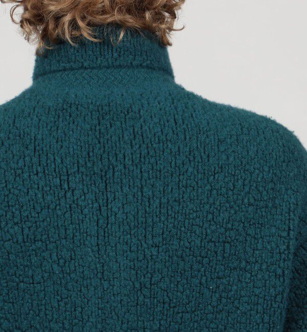 TOMORROWLAND MENS「TOMORROWLAND Tricot ウールカシミヤ パイルニット ジップアップブルゾン」|ニット・セーター|
