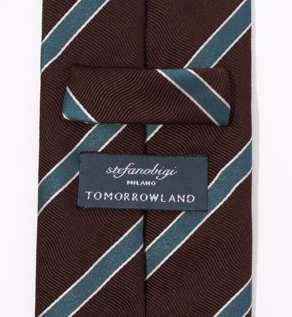 TOMORROWLAND GOODS「STEFANO BIGI シルク レジメンタル ネクタイ」|ネクタイ・蝶ネクタイ|