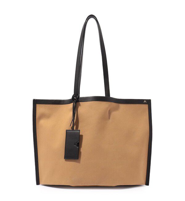 TOMORROWLAND GOODS「ADVENE THE TRENCH TOTE AIR トートバッグ」|トートバッグ|43 ダークベージュ