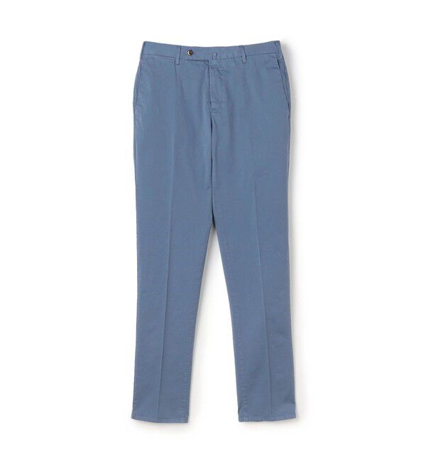 TOMORROWLAND MENS「【別注】PT TORINO コットンポリウレタン スリム チノトラウザーズ」|チノ|65 ブルー