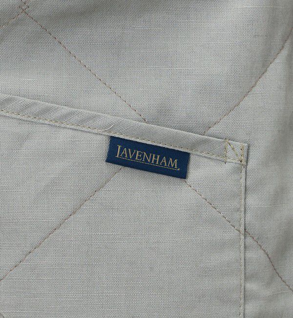 TOMORROWLAND BUYING WEAR「LAVENHAM UNWADDED THORNHAM リネンコットン キルティングベスト」|ベスト・ジレ|