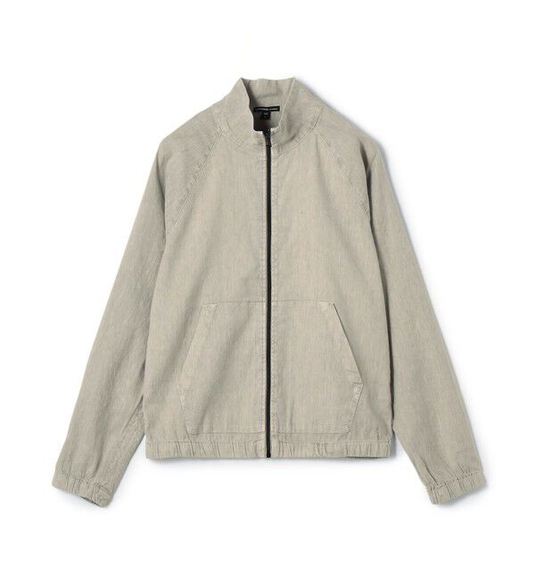 JAMES PERSE「ストレッチリネントラックジャケット MLIM2257」|ブルゾン・スタジャン|16 グレー系