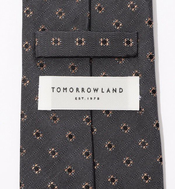 TOMORROWLAND GOODS「TOMORROWLAND シルク フラワー小紋柄ネクタイ」|ネクタイ・蝶ネクタイ|