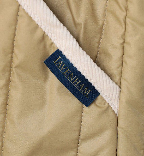 TOMORROWLAND BUYING WEAR「LAVENHAM STUDIO GILET ピグメントダイ バーティカルキルティングベスト」|ベスト・ジレ|