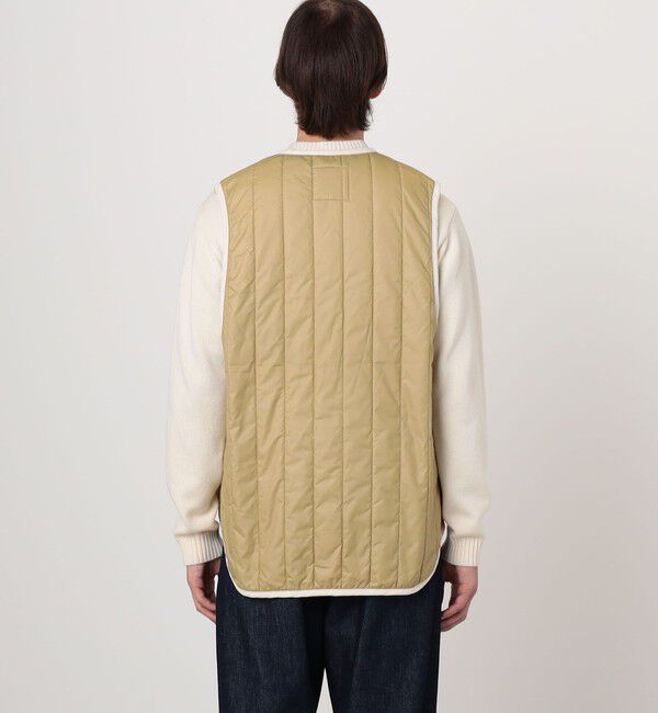 TOMORROWLAND BUYING WEAR「LAVENHAM STUDIO GILET ピグメントダイ バーティカルキルティングベスト」|ベスト・ジレ|