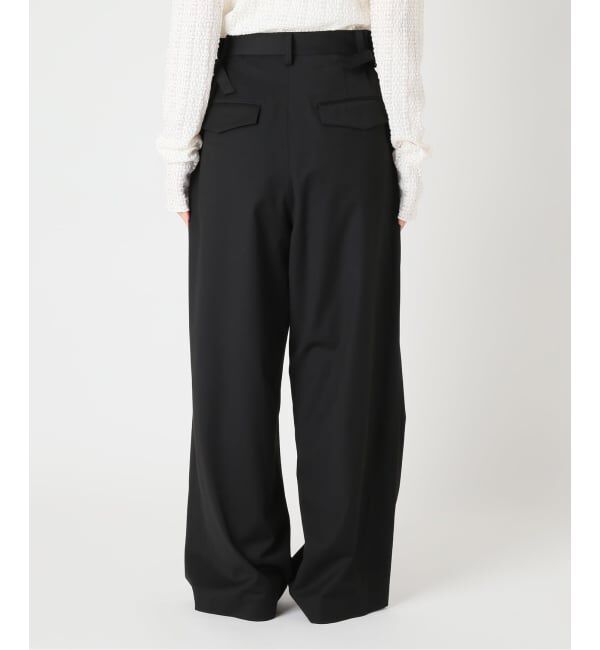  「TWILL 2TUCK パンツ」|スラックス|