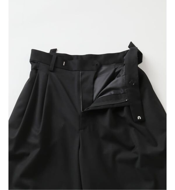  「TWILL 2TUCK パンツ」|スラックス|