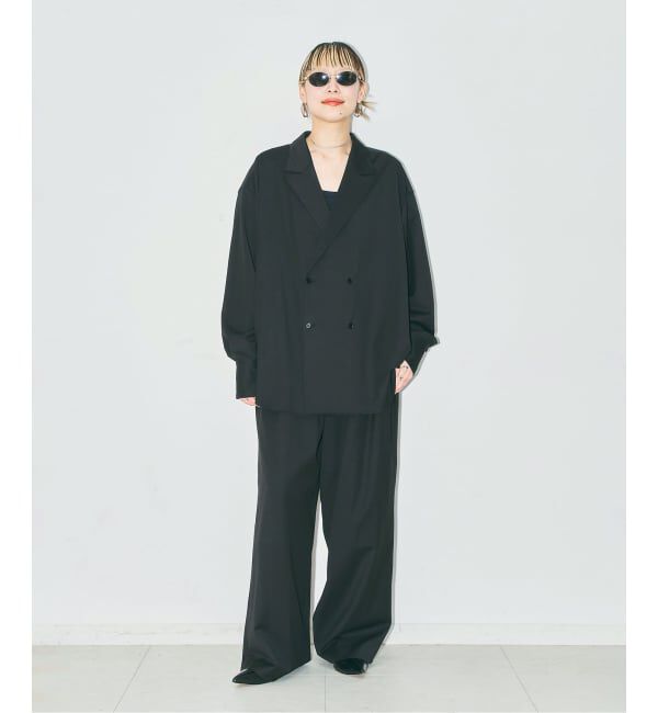  「TWILL 2TUCK パンツ」|スラックス|
